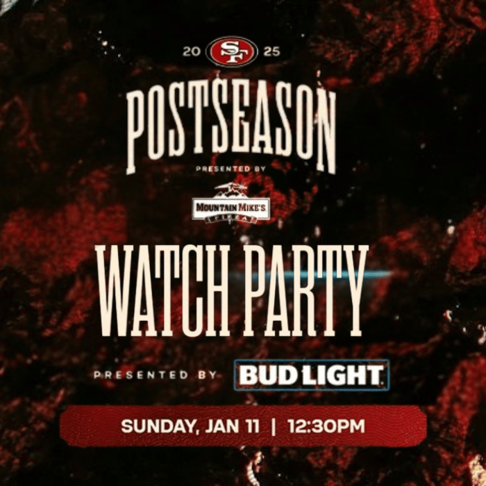 49ers Watch Party 1