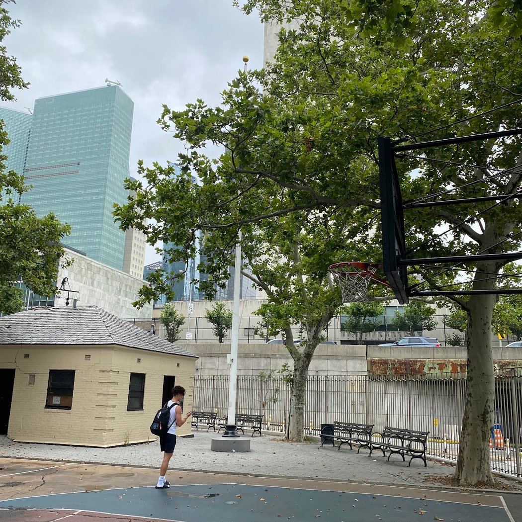 Robert Moses Playground Basketball Courts 1