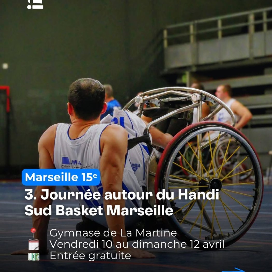 Journée autour du Handi Sud Basket Marseille 1