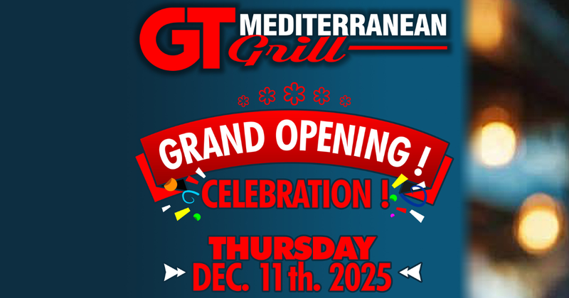 GT Mediterranean Grill: Grand Opening 1