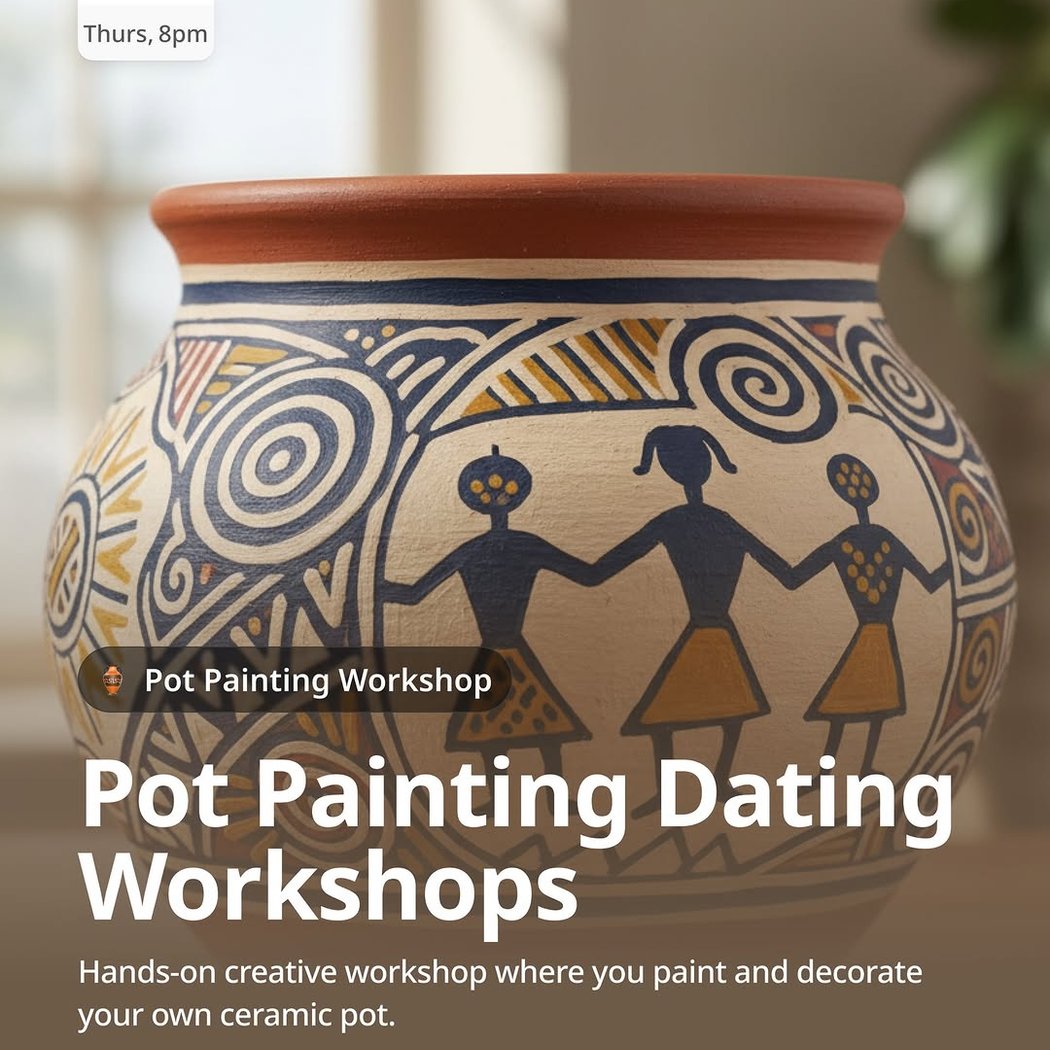 Pot Painting Dating Workshop 1