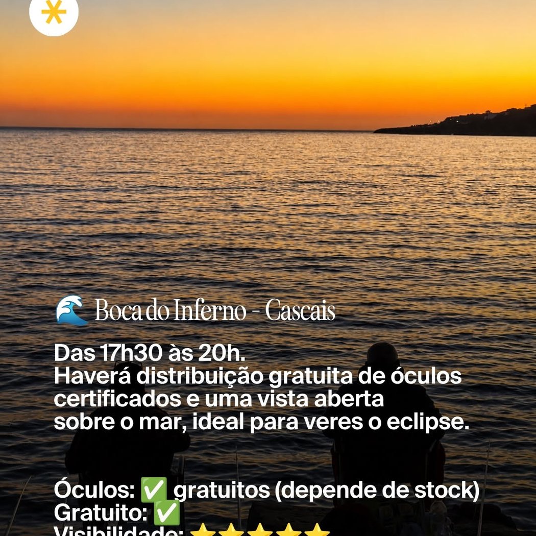 Observação do eclipse solar 1