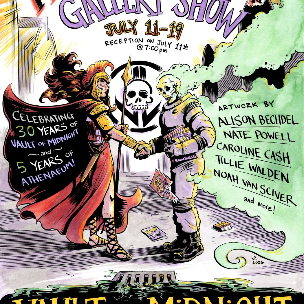 ATHENAEUM COMIC ART GALLERY SHOW
