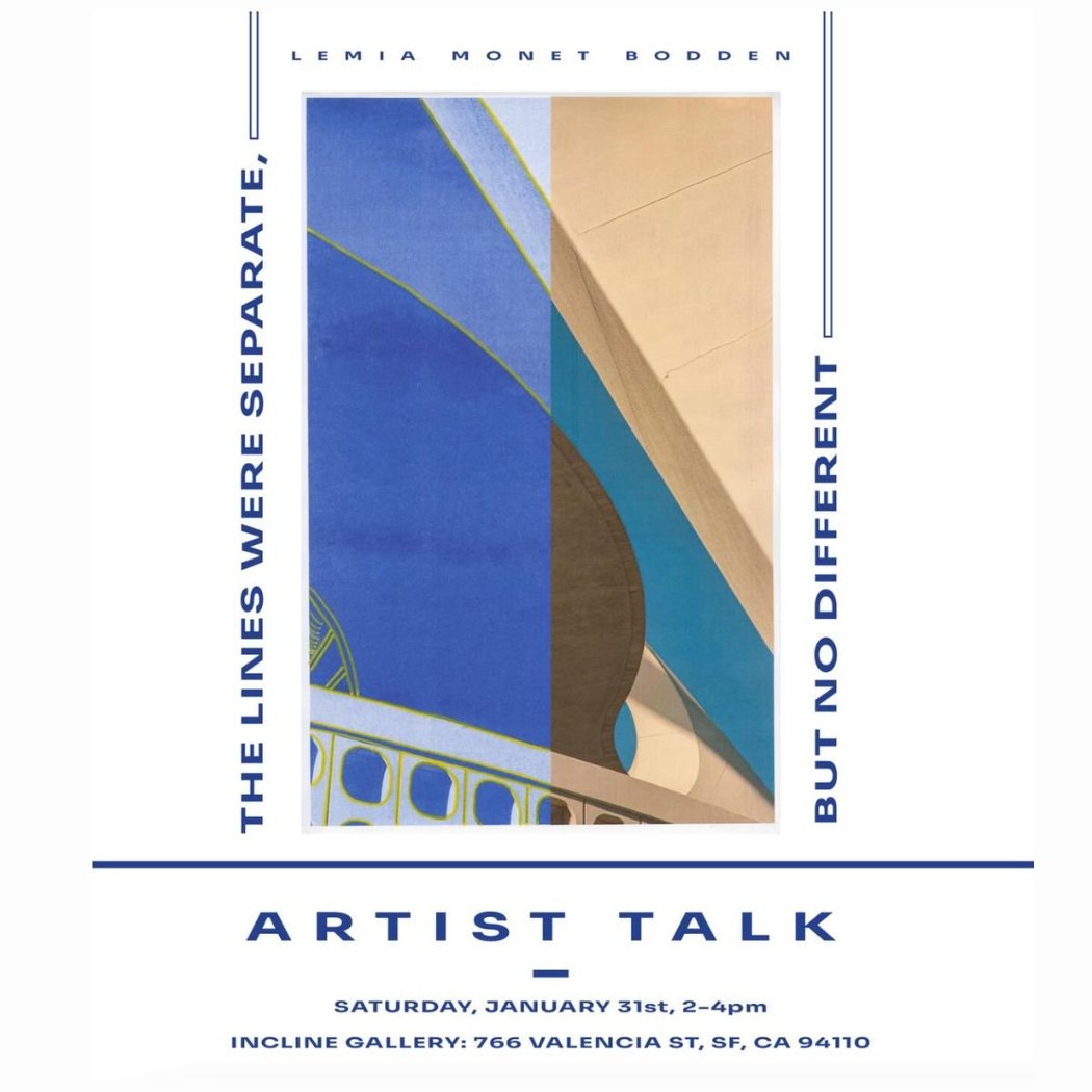 The Lines Were Separate But No Different - Artist Talk 1