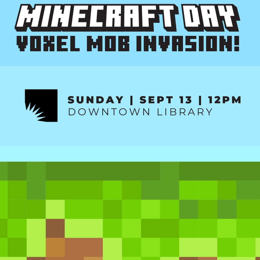 Minecraft Day: Voxel Mob Invasion 1