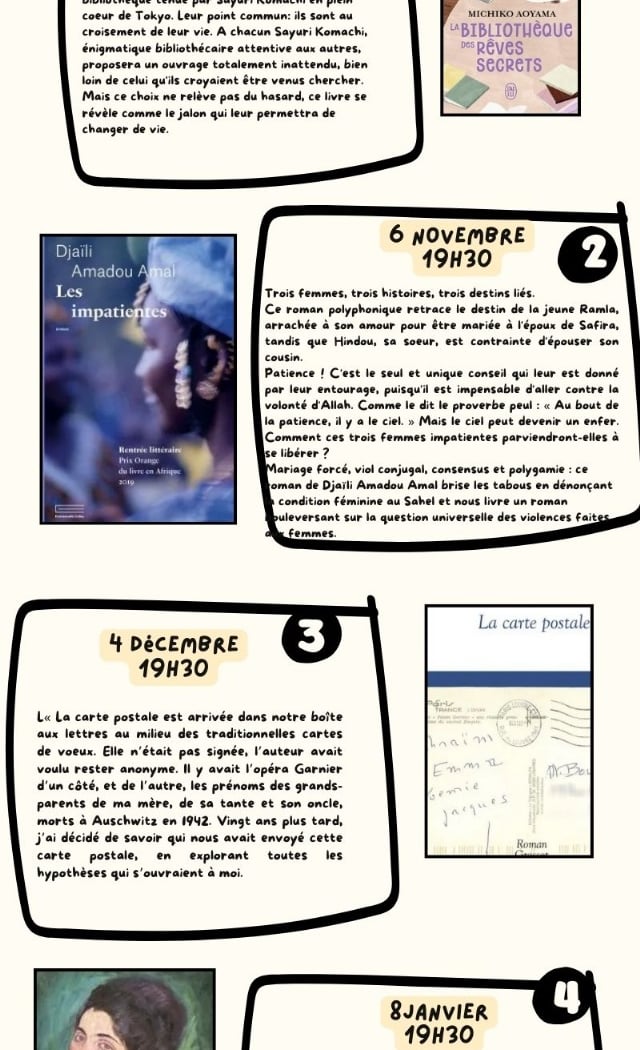 CLUB DE LECTURE 2