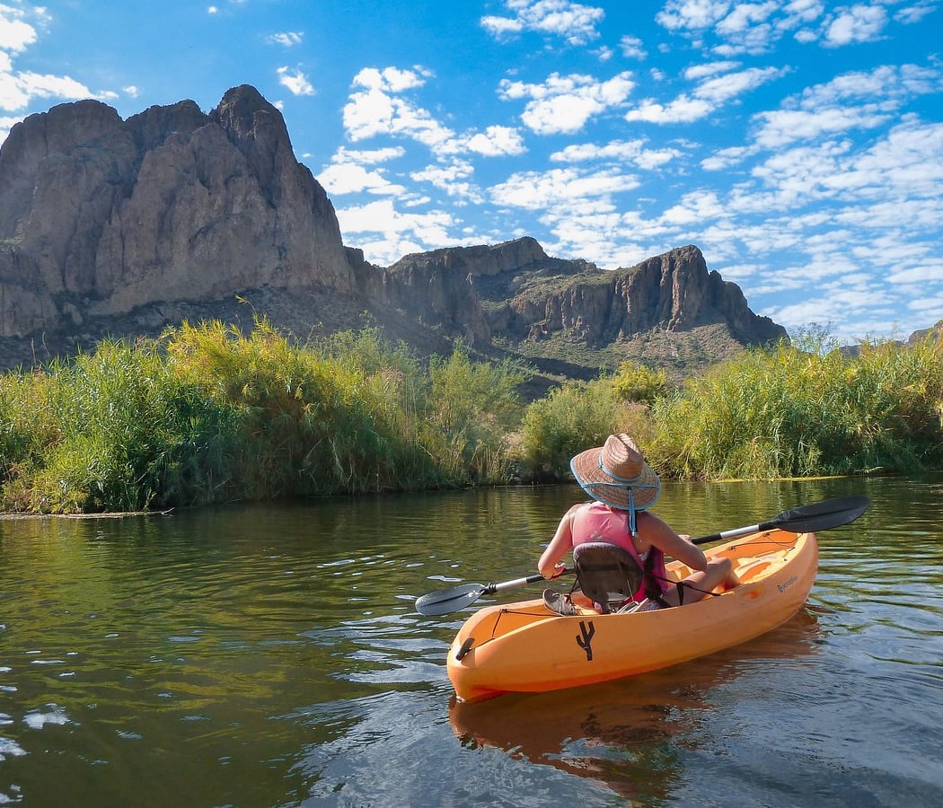 Kayaking the Salt River Foxtail Trip 1