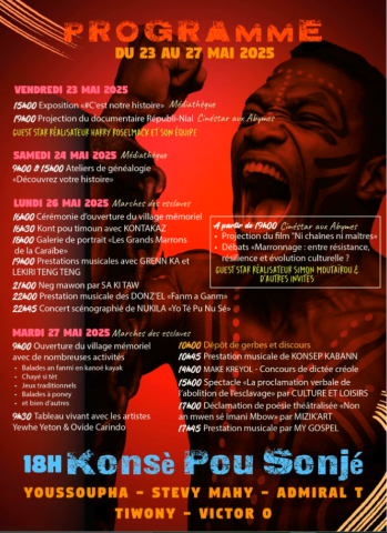 Festival Mémoires Vivantes an nou 2025 1