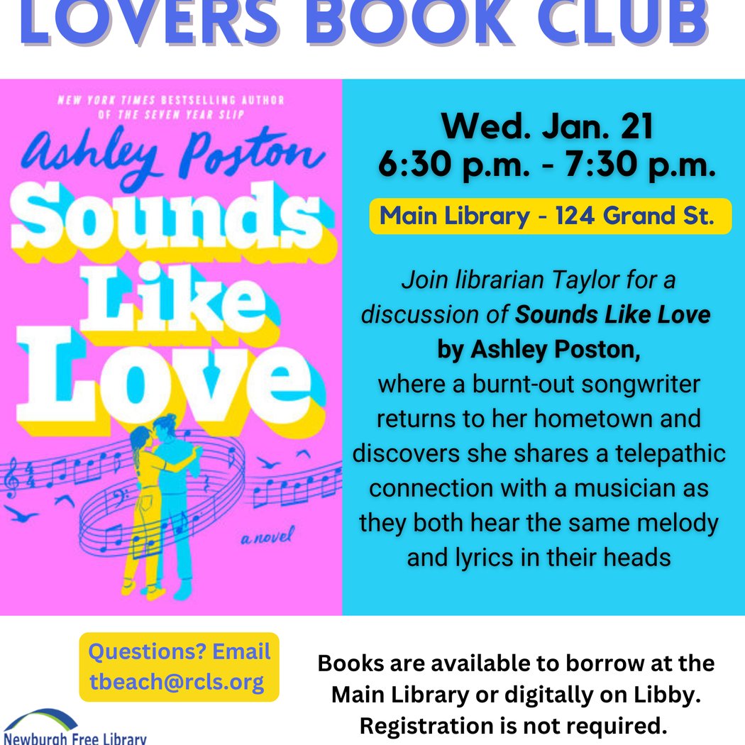 Romance is For Lovers Book Club: 'Sounds Like Love' by Ashley Poston 1