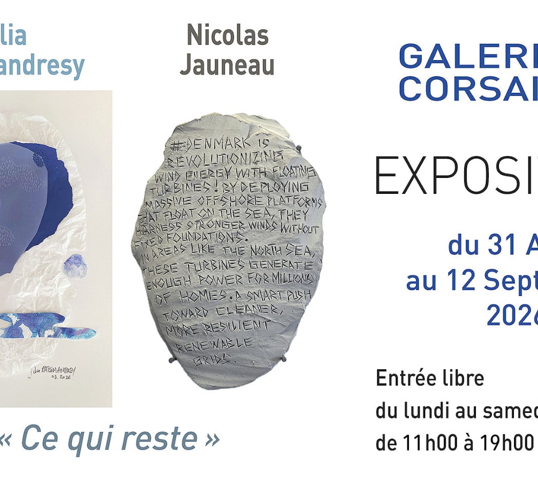 Arts visuels à la Galerie des Corsaires