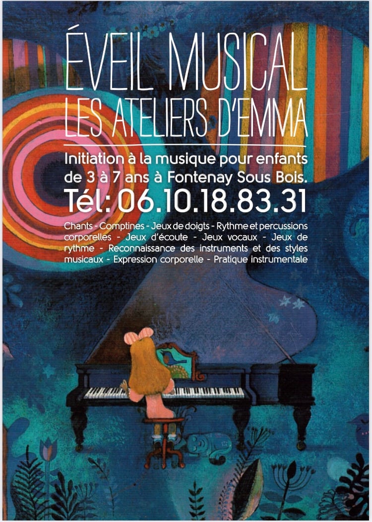 Les Ateliers D'emma : Cours D'éveil Musical Et Cours De Piano 1
