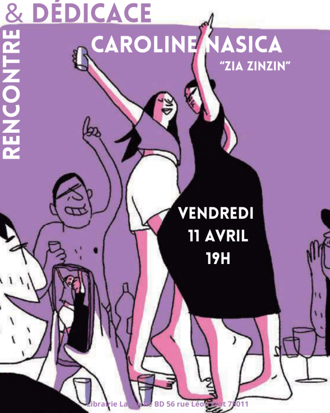 Rencontre/Dédicace : Caroline Nasica - Zia Zinzin 1