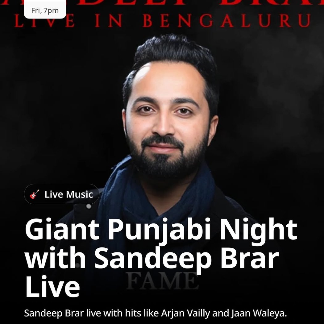 Giant Punjabi Night ft. Sandeep Brar Live 1