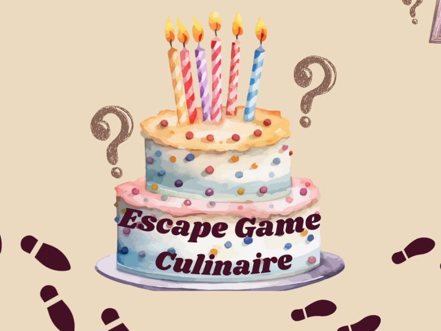 Anniversaire Escape Game culinaire 2
