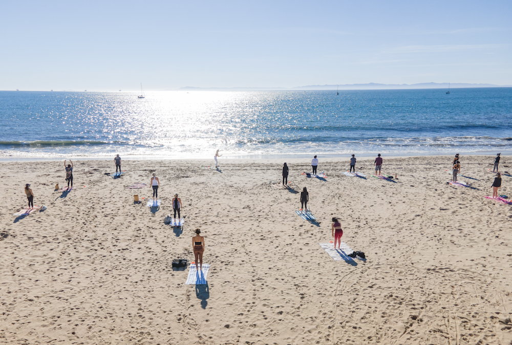 Sunday Morning Beach Yoga 3