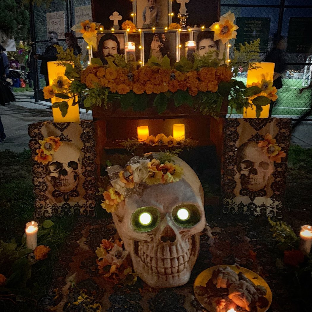 Day of the Dead Memorial Procession and Altars