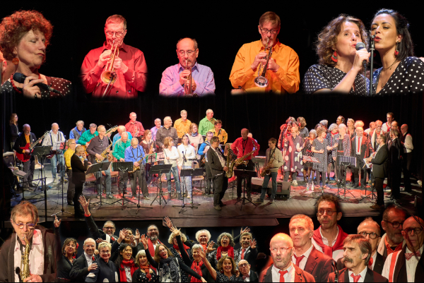 L'ensemble Big Up et le Layon Jazz Band 1