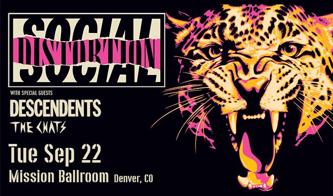Social Distortion, Descendents, and The Chats