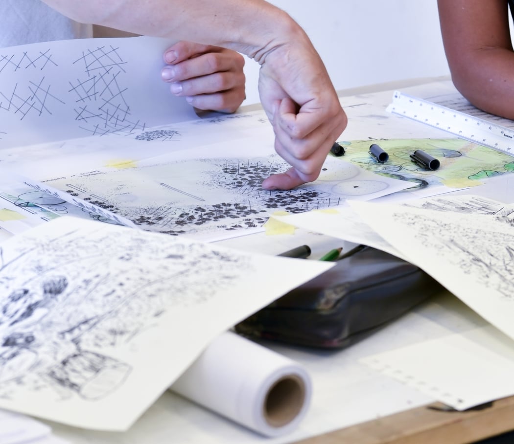 Rendus de projets des étudiants concepteurs de jardin 1