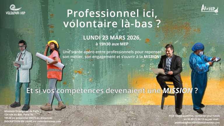 Une soirée entre professionnels pour repenser son métier, son engagement... et s’ouvrir à la mission 1