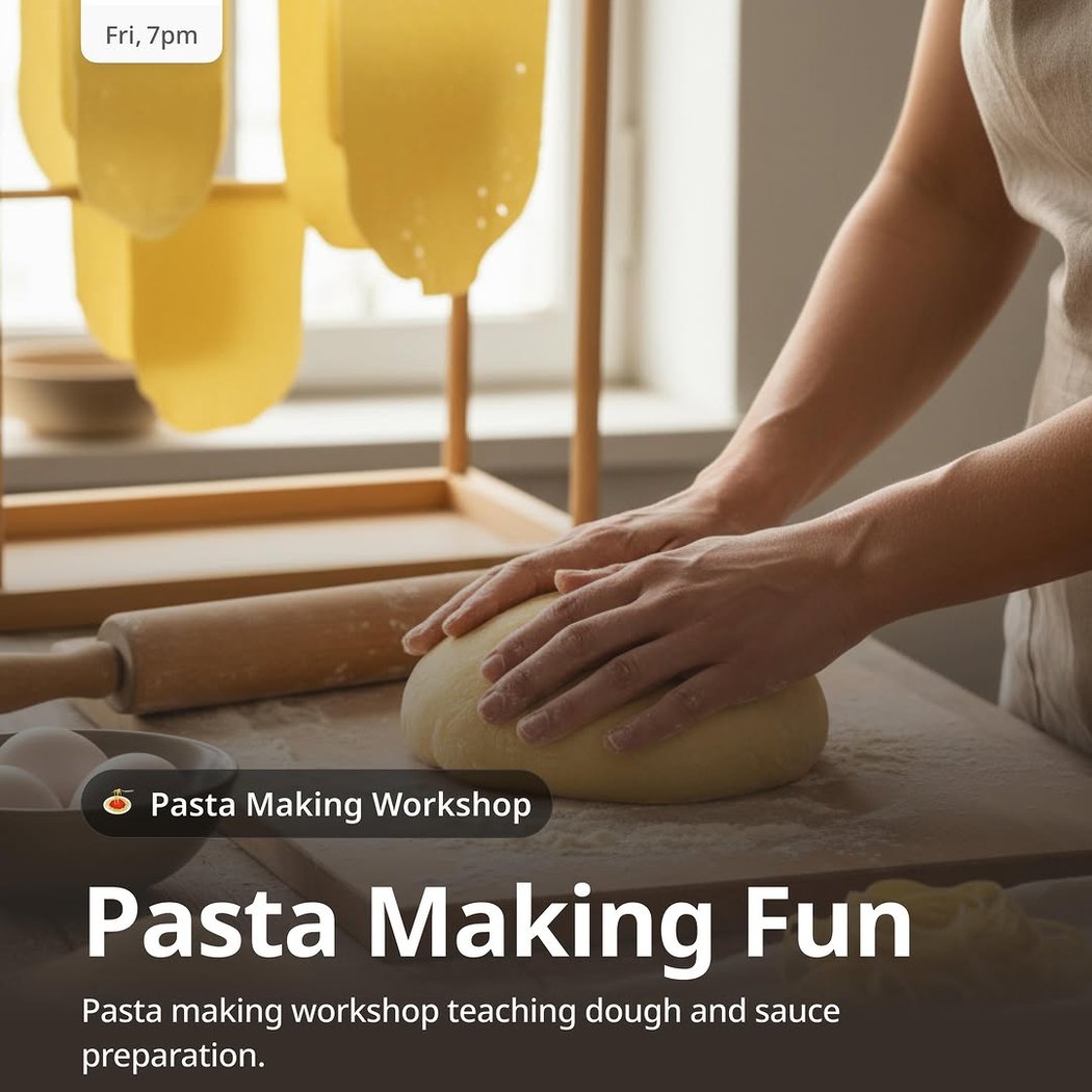 Pasta Making Fun 1