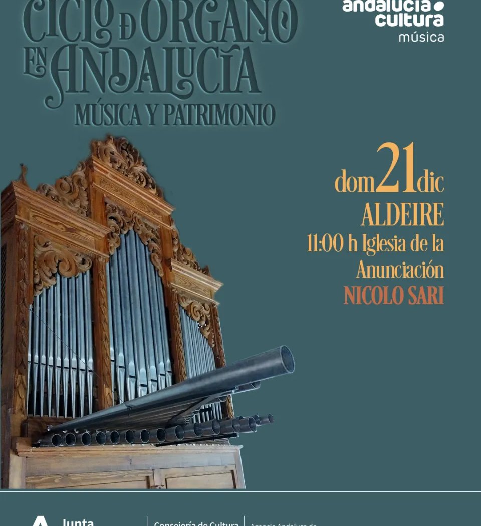Ciclo de Órgano en Andalucía: Música y Patrimonio 1