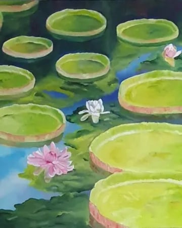 Exposition de peintures de Mme Richer 2