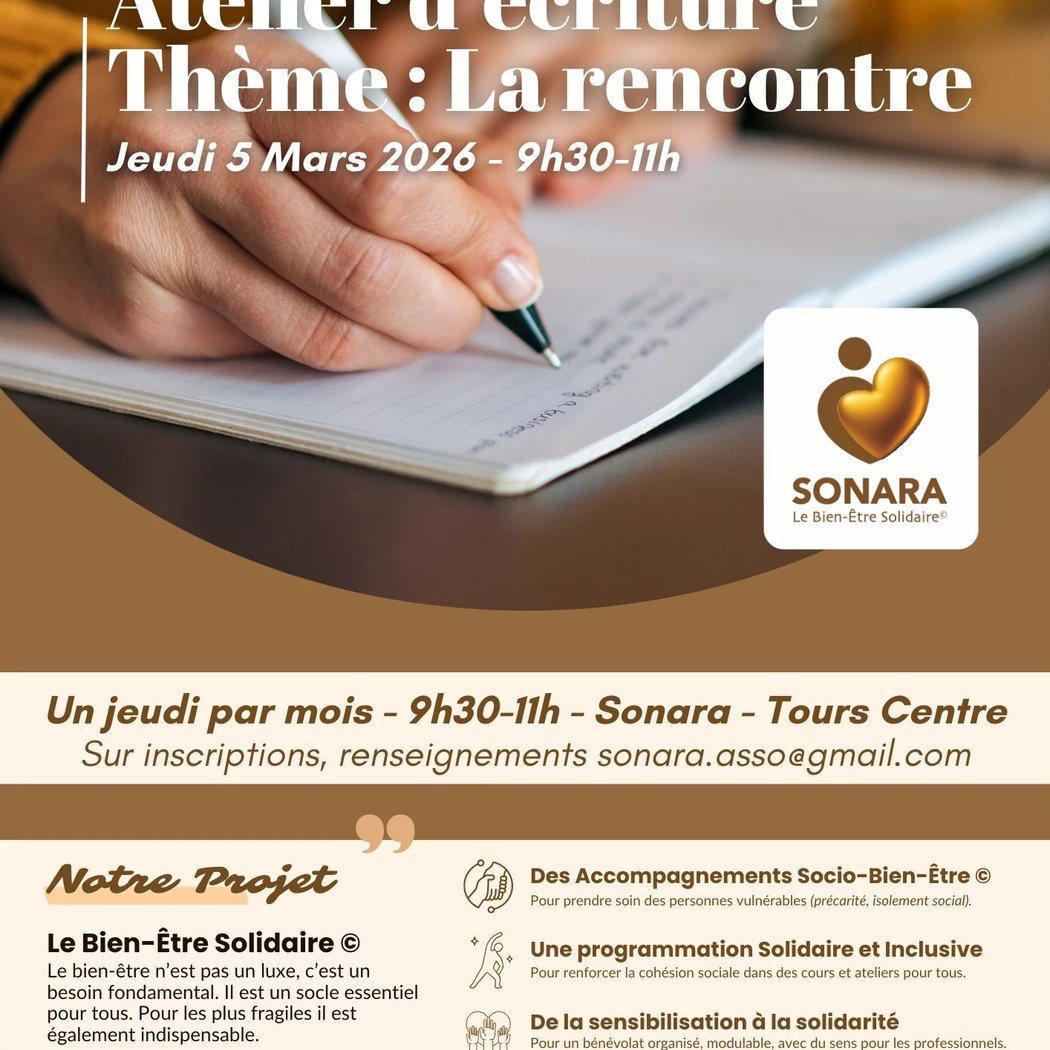 Atelier d'écriture 1