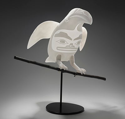 Preston Singletary: Raven Visits SFO
