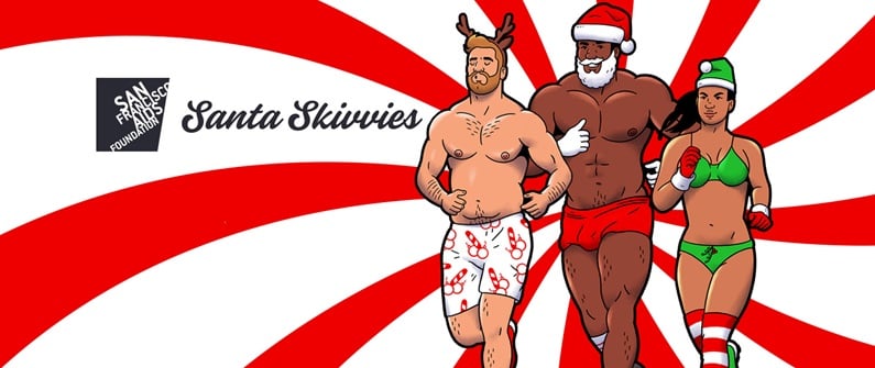 Santa Skivvies Run 1