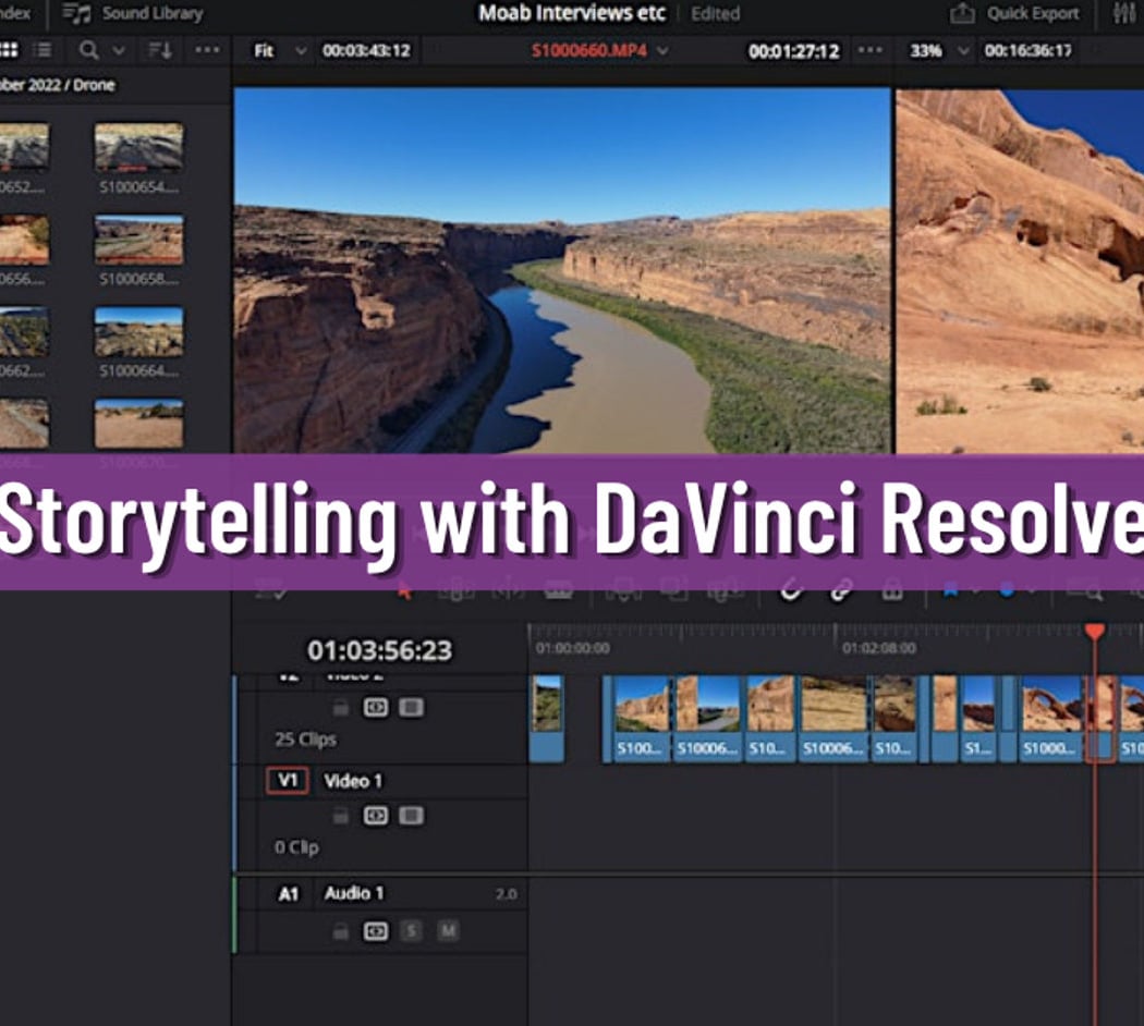 Storytelling with DaVinci Resolve