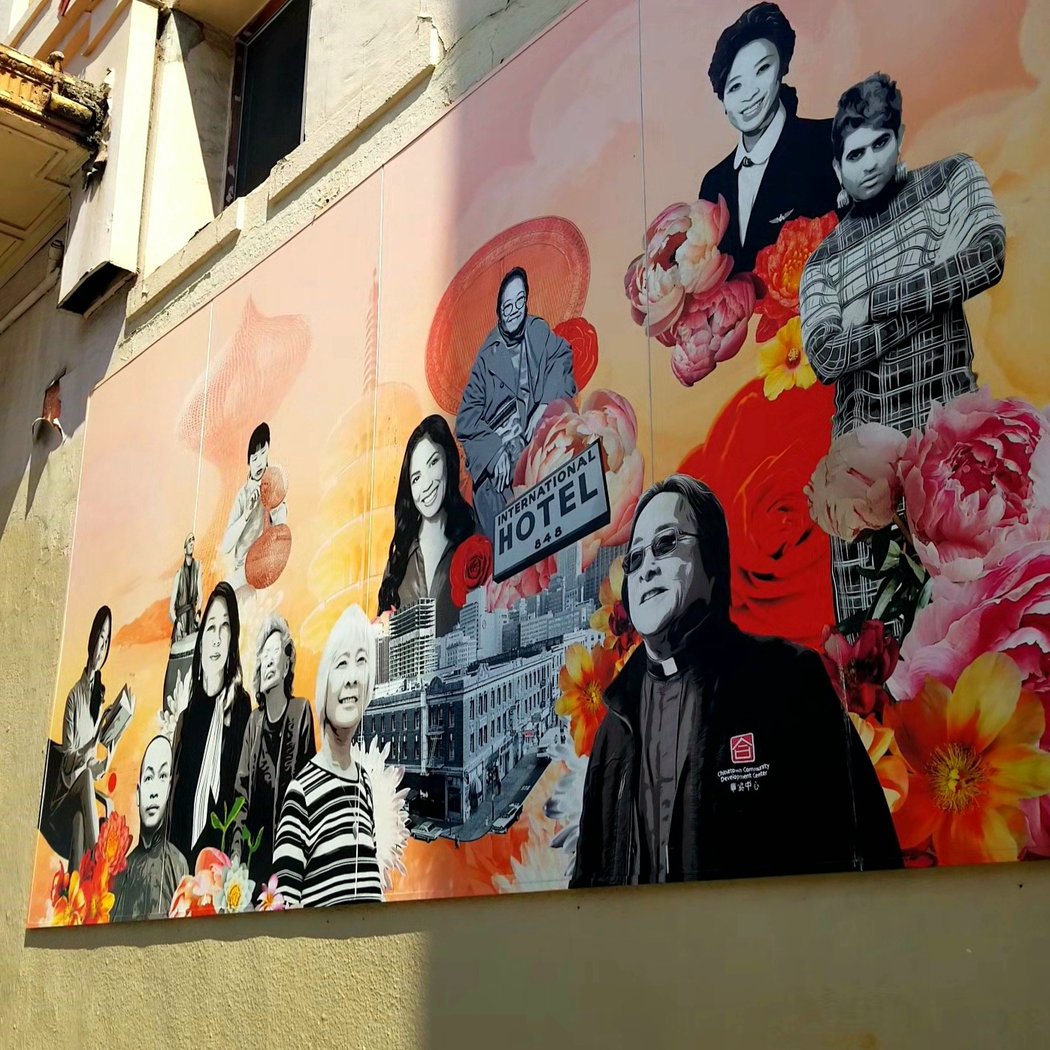 Chinatown Hero's Mural 1