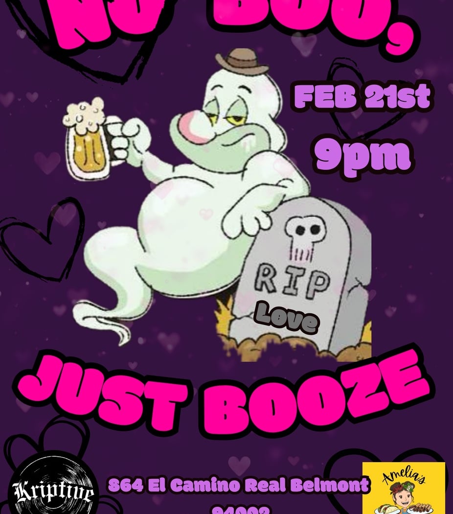 No Boo, Just Booze 1
