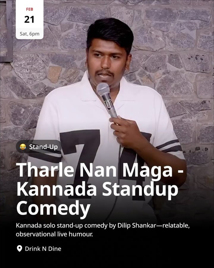 Tharle Nan Maga – Kannada Standup Comedy 1