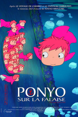 Ponyo sur la falaise 1