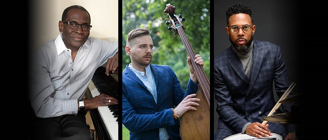 George Cables Trio featuring Alexander Claffy and Jerome Jennings 1