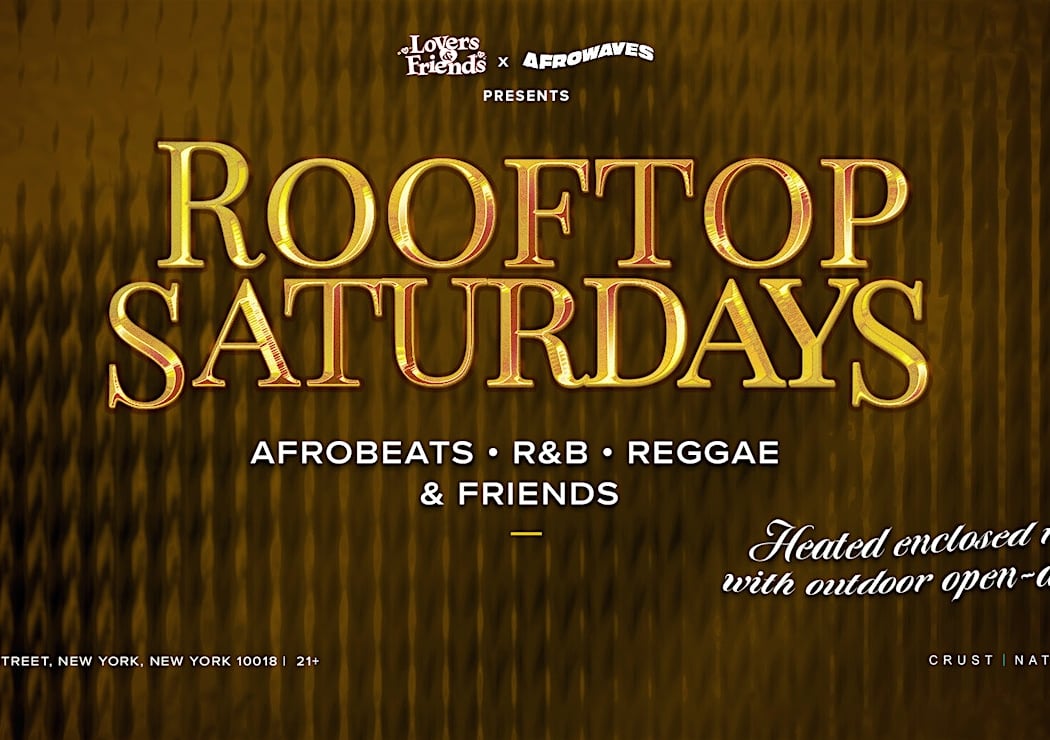 Rooftop Saturdays - Afrobeats + R&B + Reggae Dance Party (HB Rooftop)