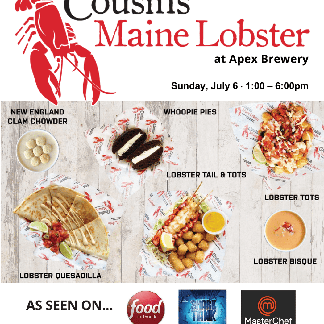 Cousin's Maine Lobster - Apex Brewery 1