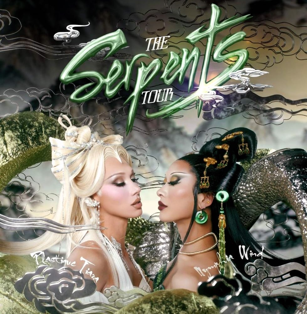 Nymphia Wind and Plastique Tiara - The Serpents Tour 1