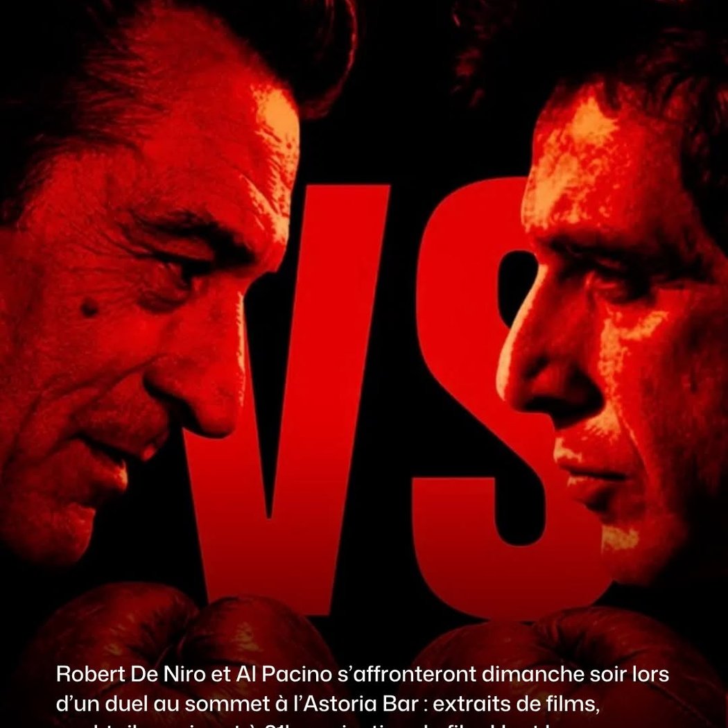 Robert De Niro et Al Pacino film night (Heat screening) 1