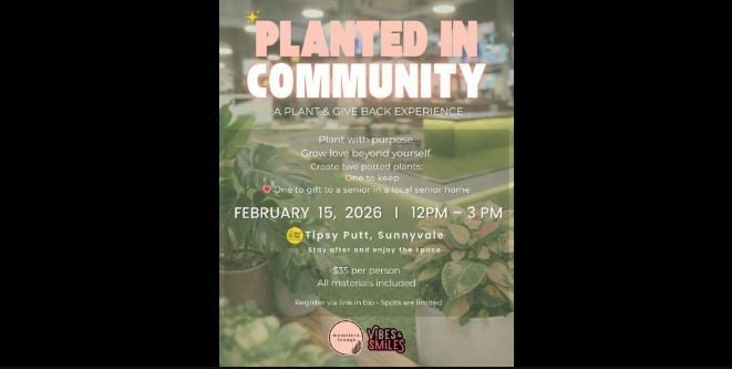 Planted in the Community – Plant & Give Back Experience 1