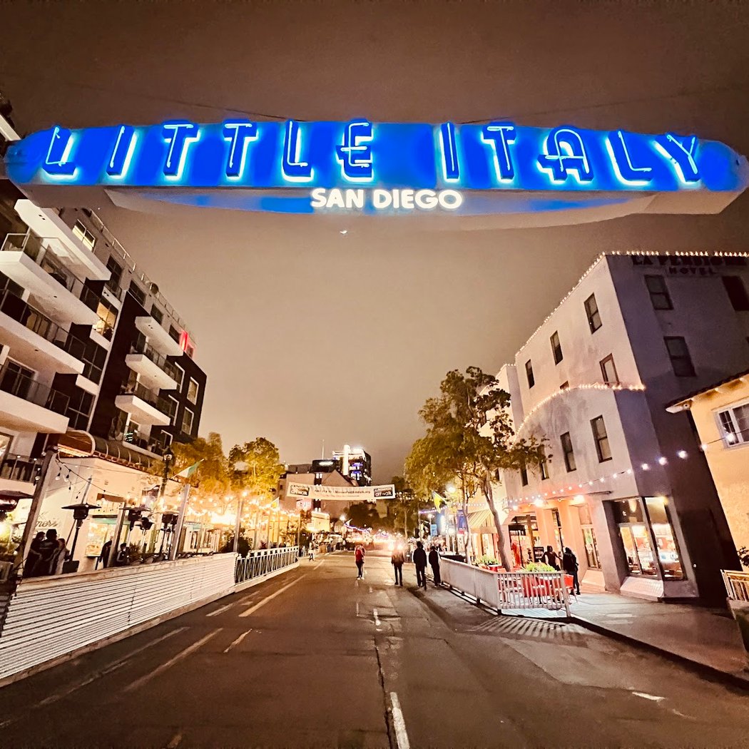 Little Italy Street Sign 2