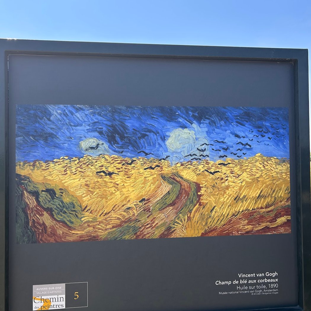 Van Gogh - Le Champ De Blé Aux Corbeaux 4