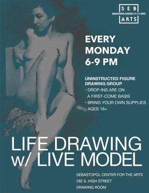 Life Drawing Meet-Up: September 2026