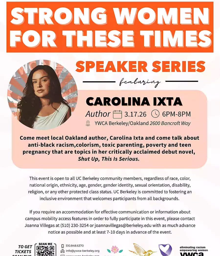 Carolina Ixta at YWCA Strong Women for These Times Speaker Series 1