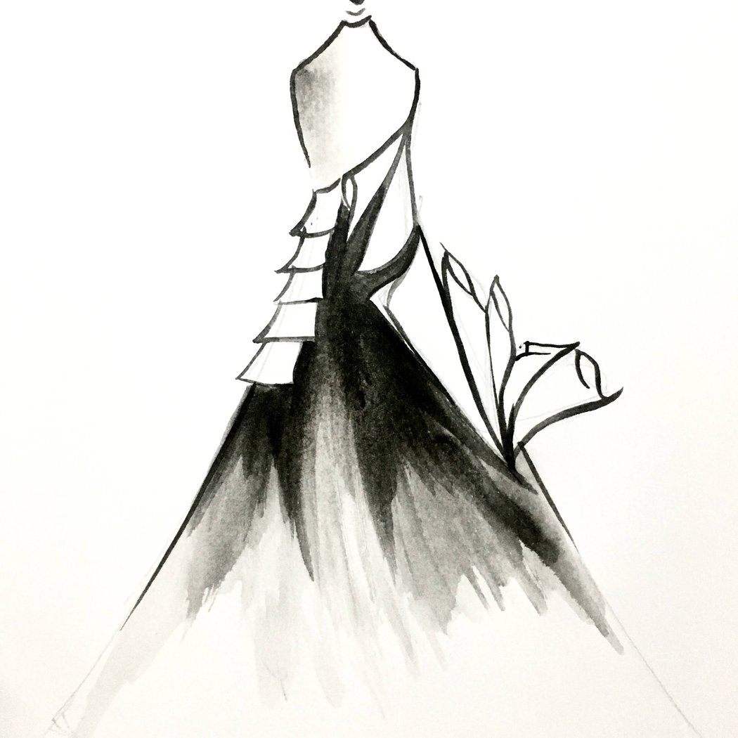 Robe d’aiguilles et de papier 1