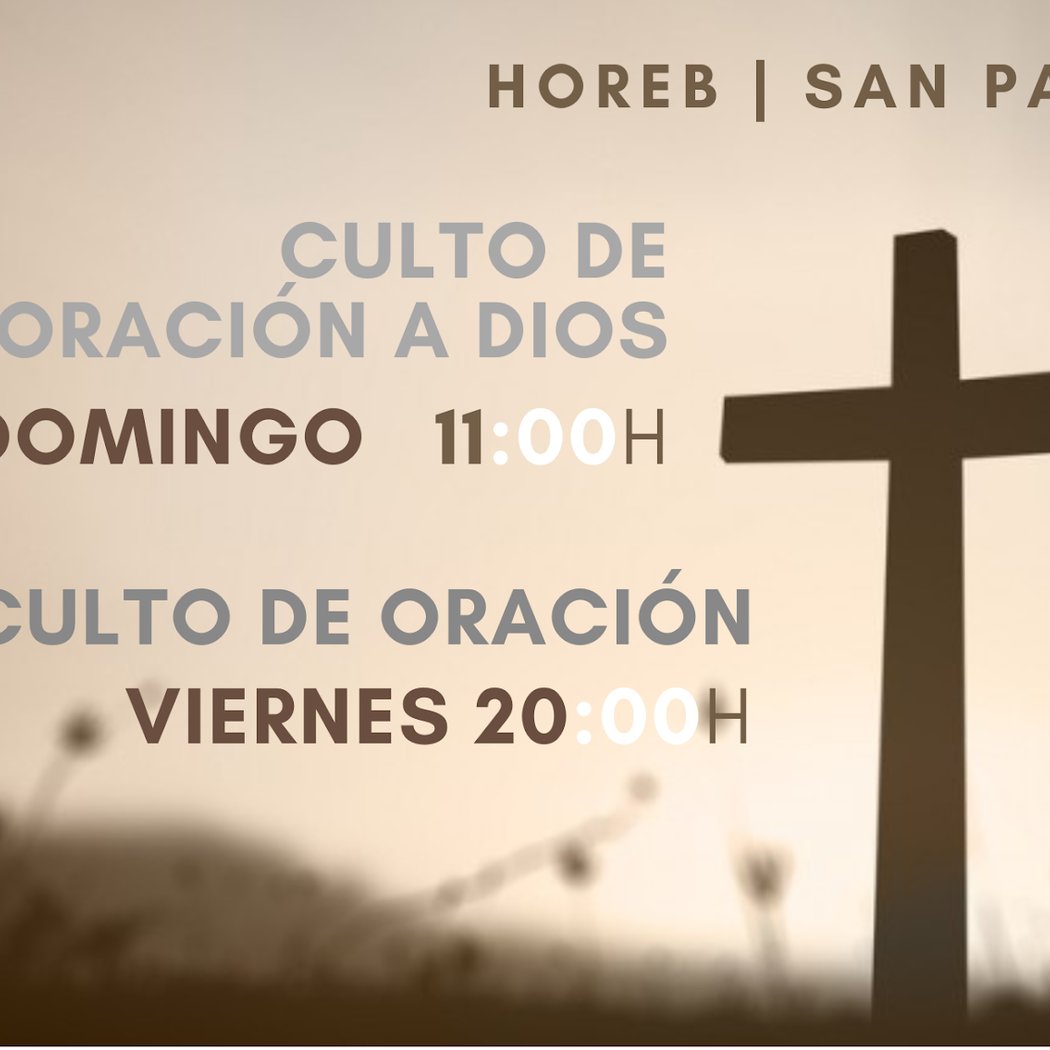 Culto de alabanza, mesa del Señor y predicación