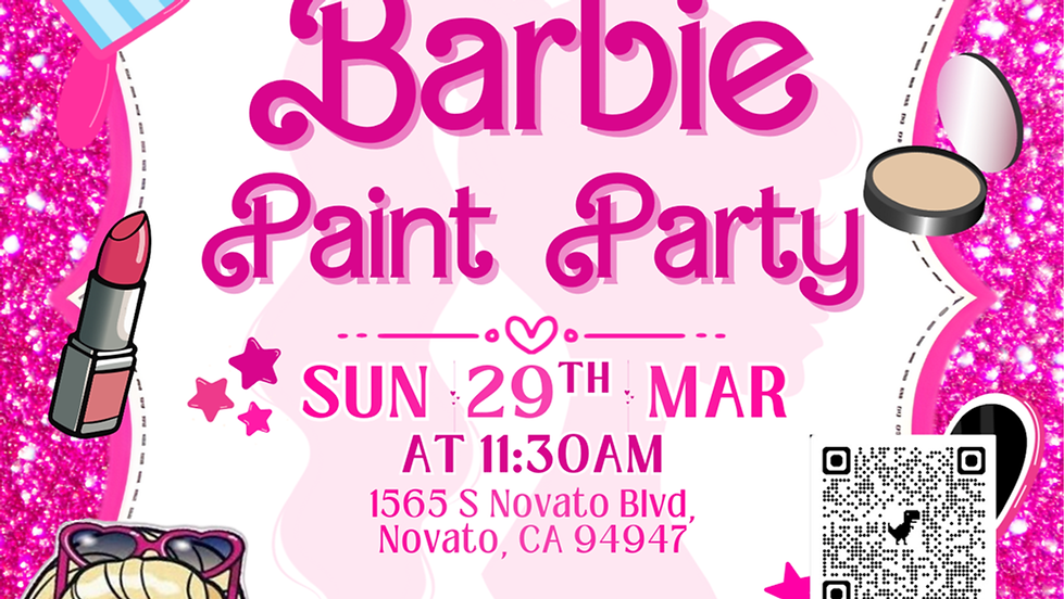 Barbie Paint Party 1