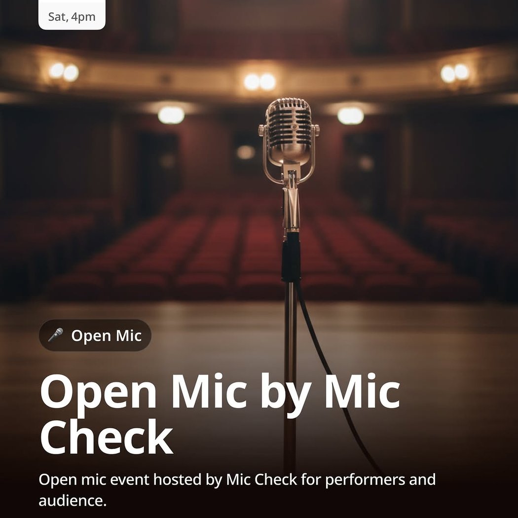 Open Mic by Mic Check 1