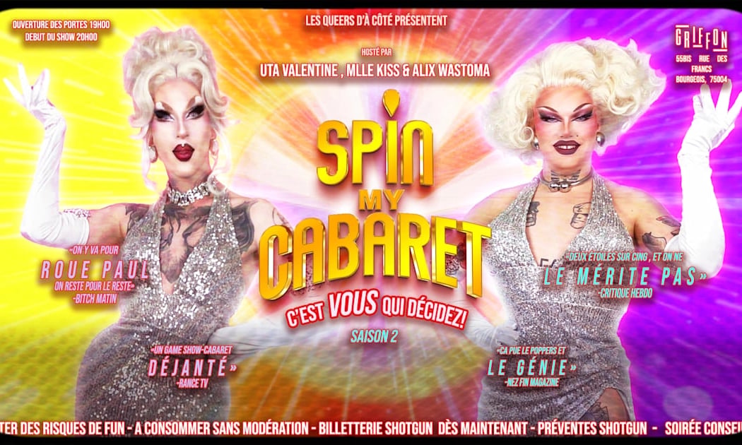 Spin My Cabaret 13 - 14/11